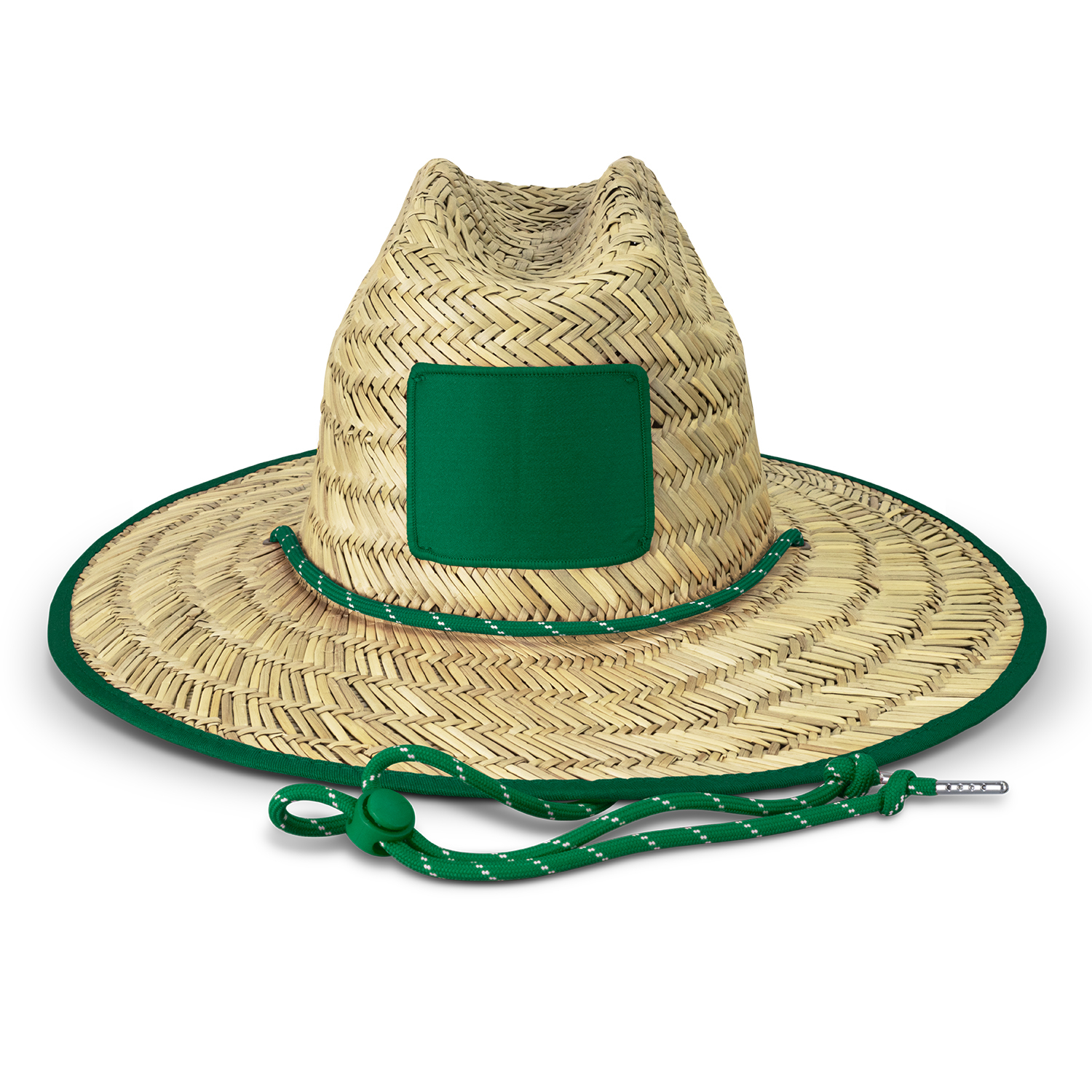 Tiki Straw Hat 126396 | Kelly Green