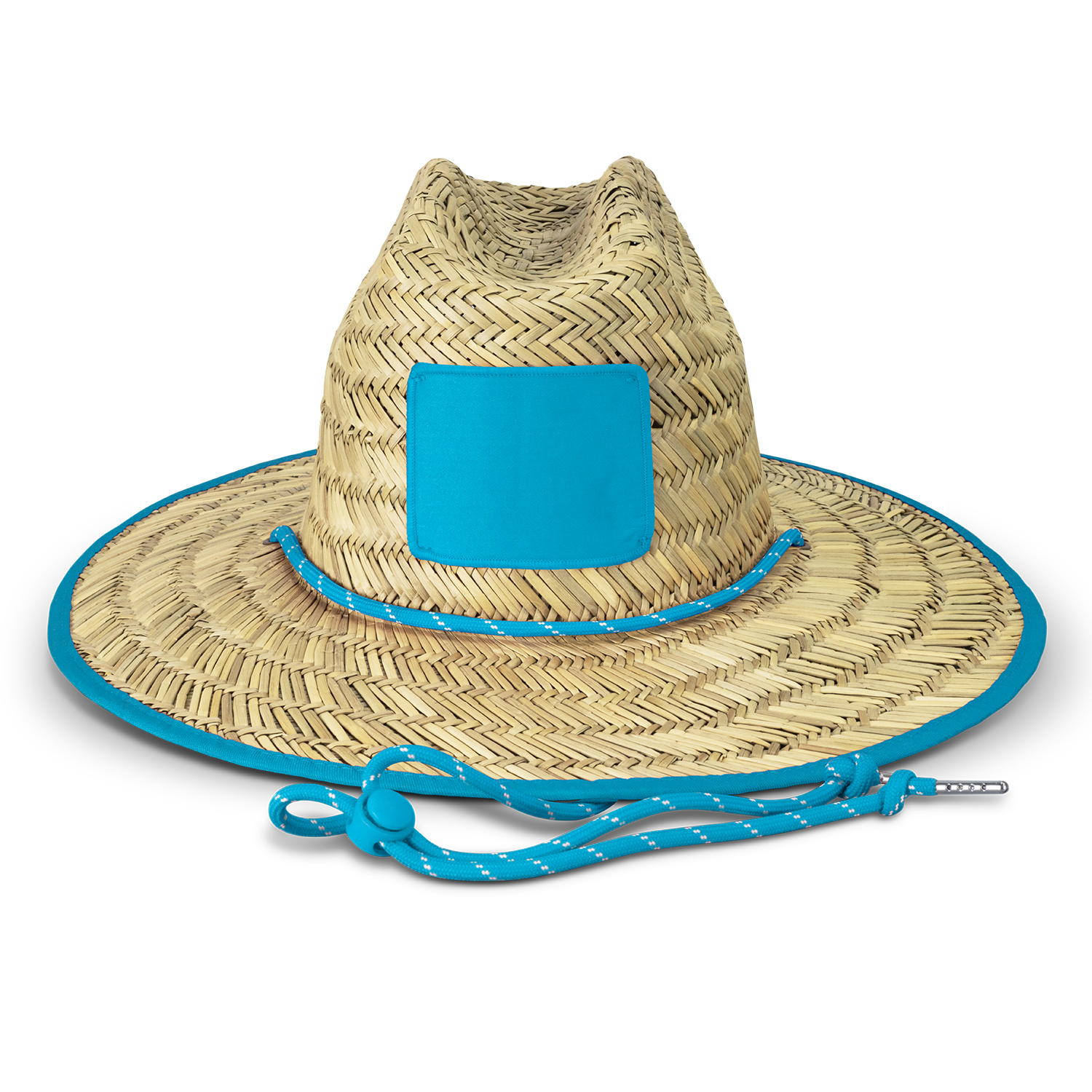 Tiki Straw Hat 126396 | Light Blue