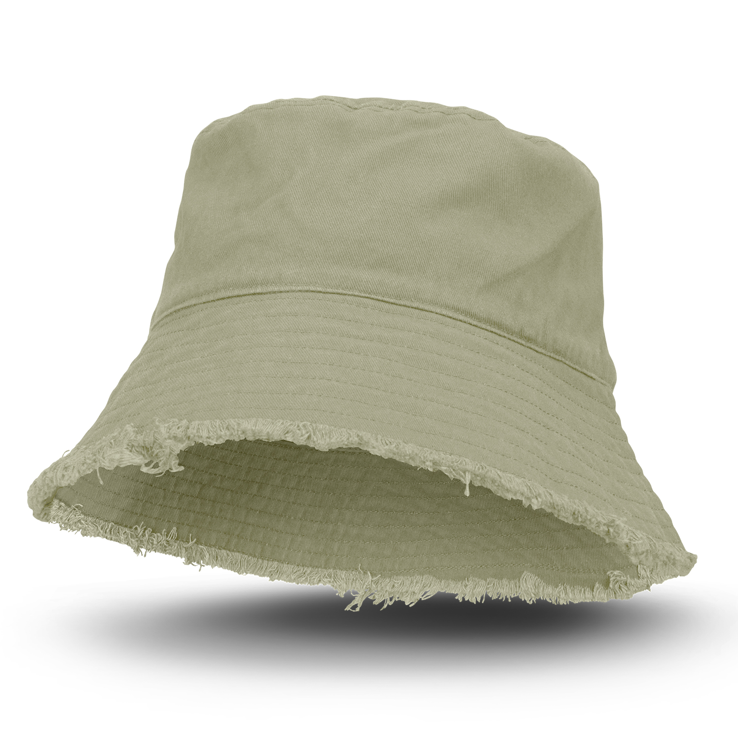 Raw Edge Bucket Hat 126399 | Ecru