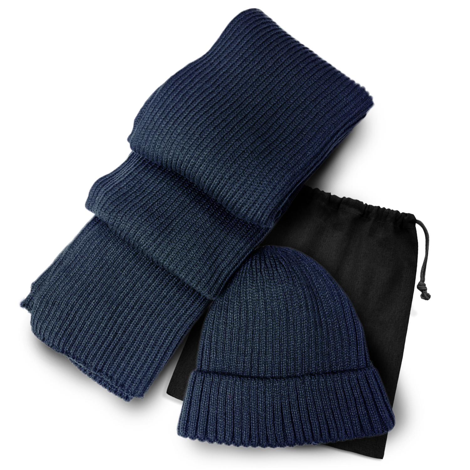 Denali Scarf and Beanie Set 126543 | Navy