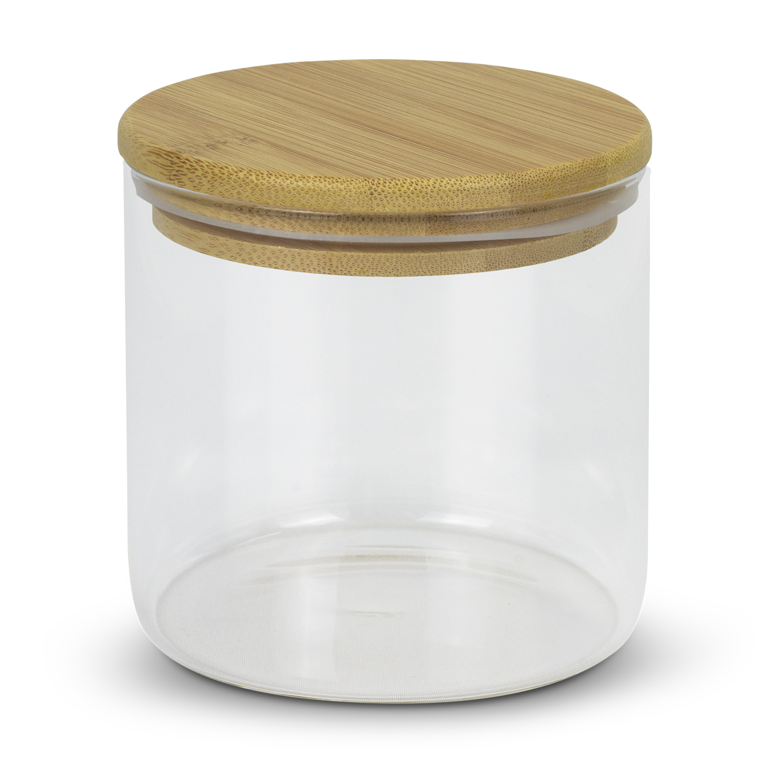 Round Storage Canister Large 126685 | Clear/Natural