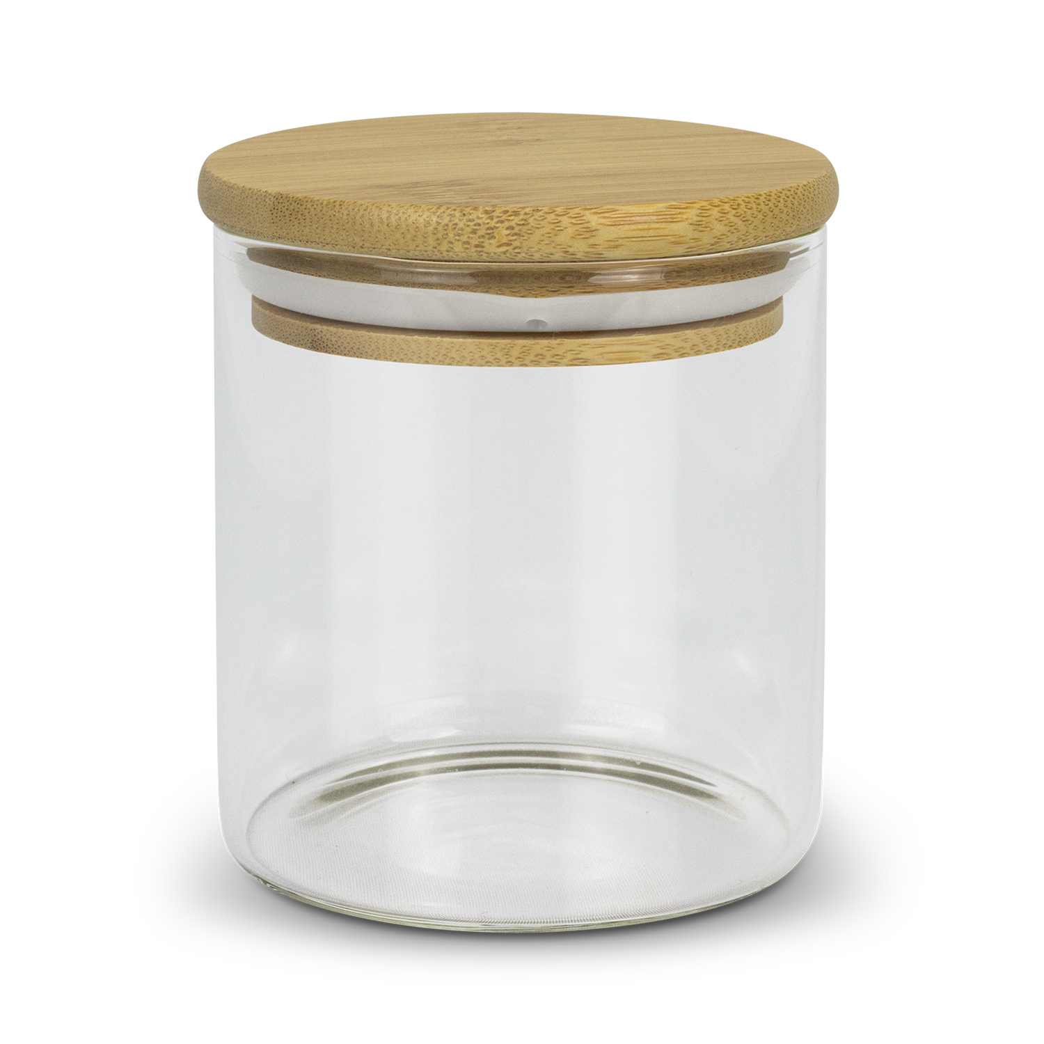 Round Storage Canister Small 126686 | Clear/Natural