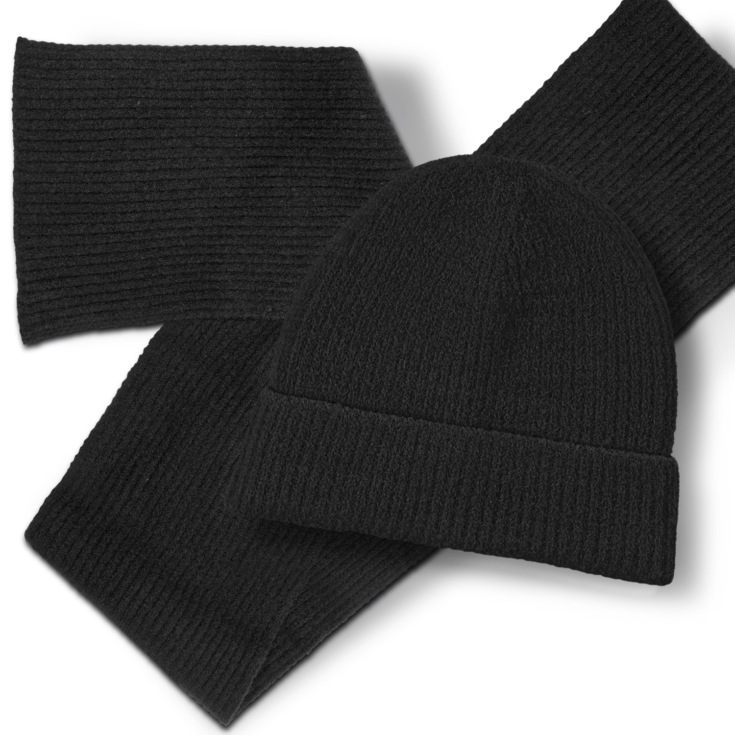 Avalanche Scarf and Beanie Set 126698 | Black