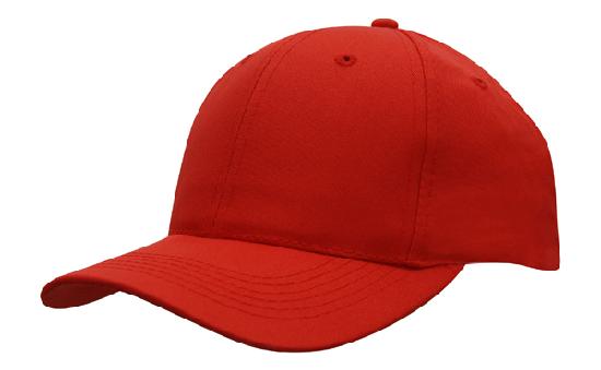 Recycled Breathable Poly Twill Cap 3980 | Red