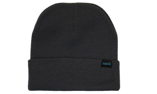 Recycled Roll Up Beanie 3984 | Charcoal