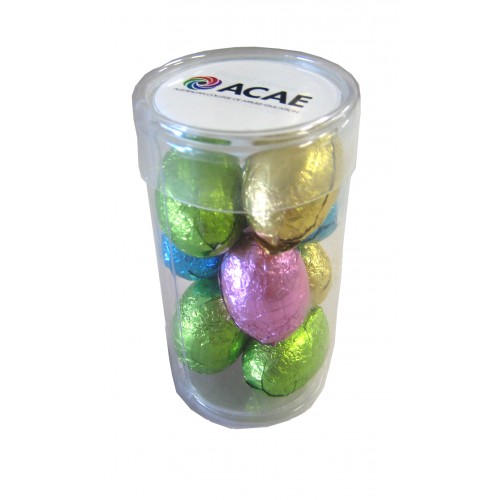 Pet Tube filled with Easter Eggs CCE012