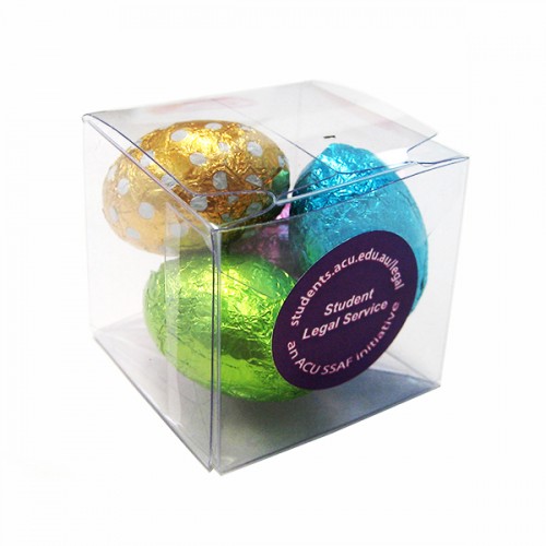 Small Cube with Mini Easter Eggs CCE018
