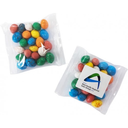 Candy Coated Chocolate Eggs in Bag 50G CCE022