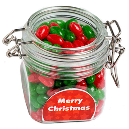 Christmas Jelly Beans in Canister 130g CCX015A
