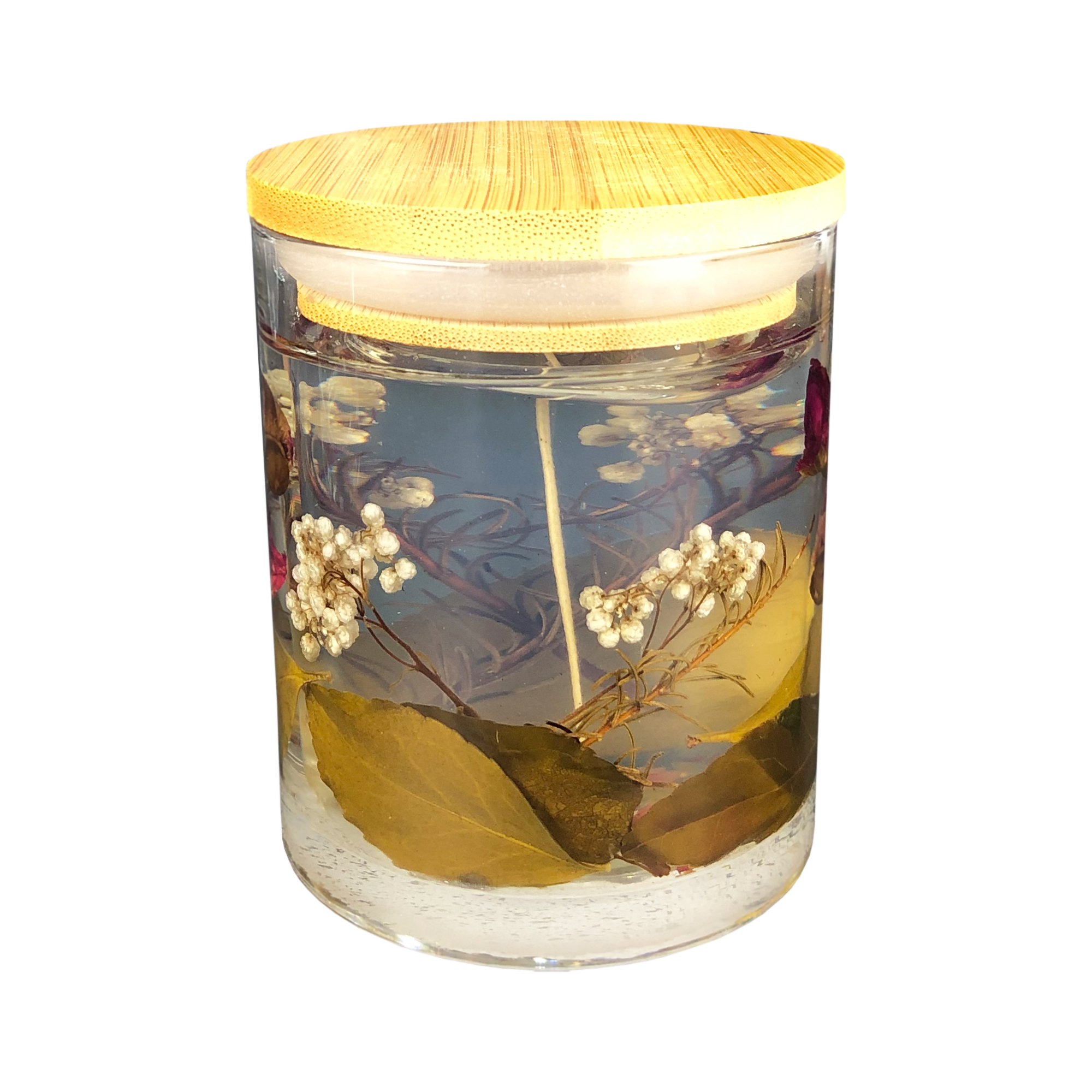 Floral Candle CD004 | Clear