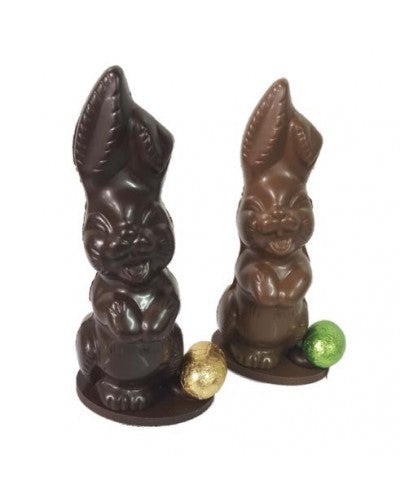 Handcrafted Small Easter French Bunny Made With Premium Belgian Chocolate (Delivery- Victoria Only) CPCH_FR_BUNNY | Main Branded