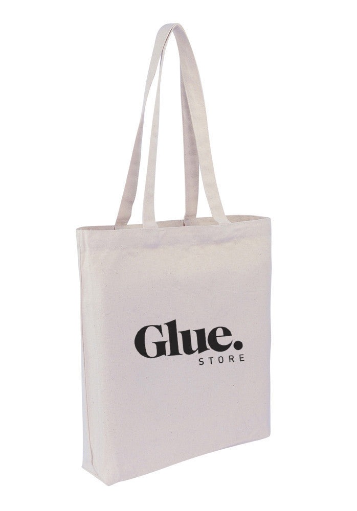 Cotton Tote With Base Gusset Only - White Supplier
