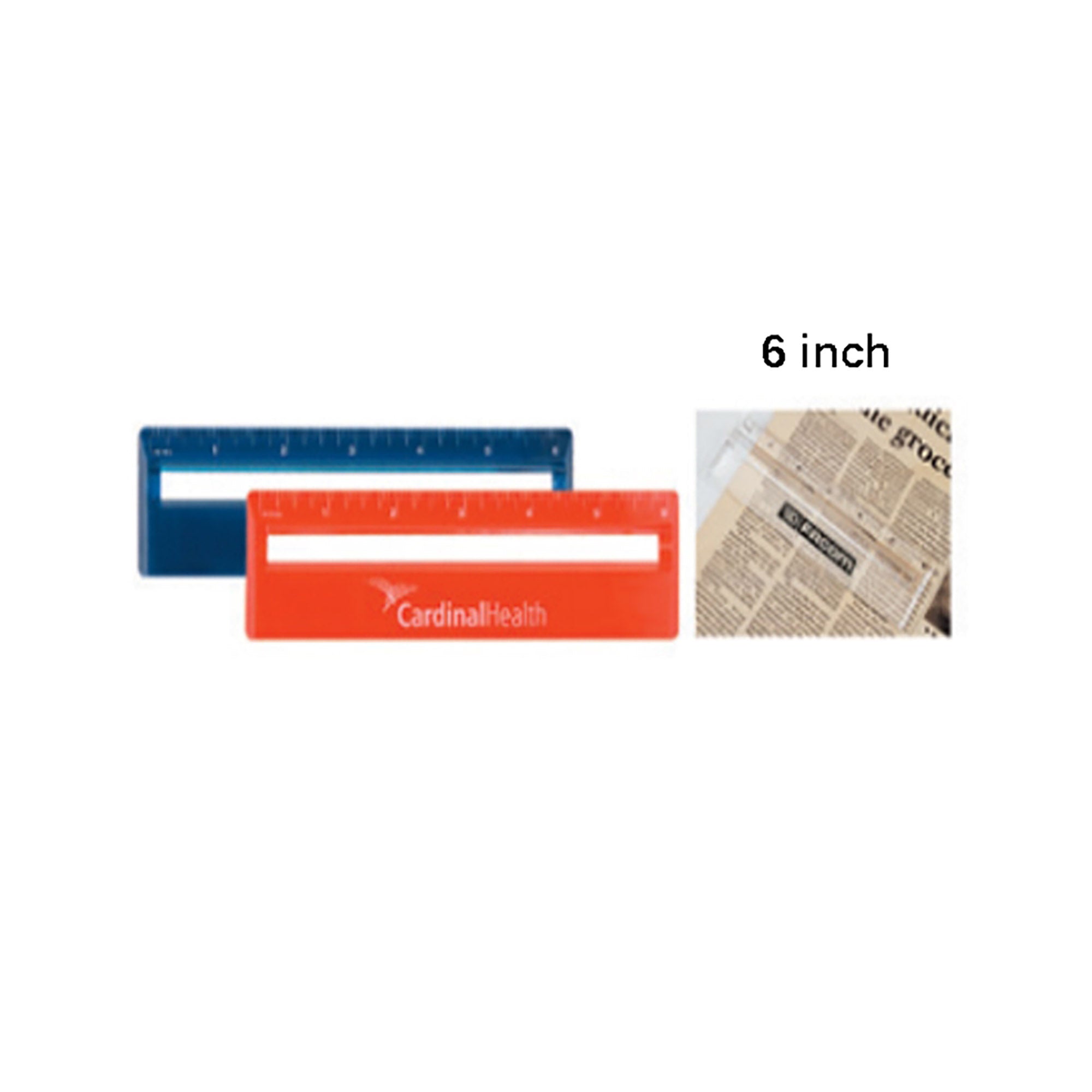 15cm Ruler with Colour and Magnifying DS063TL