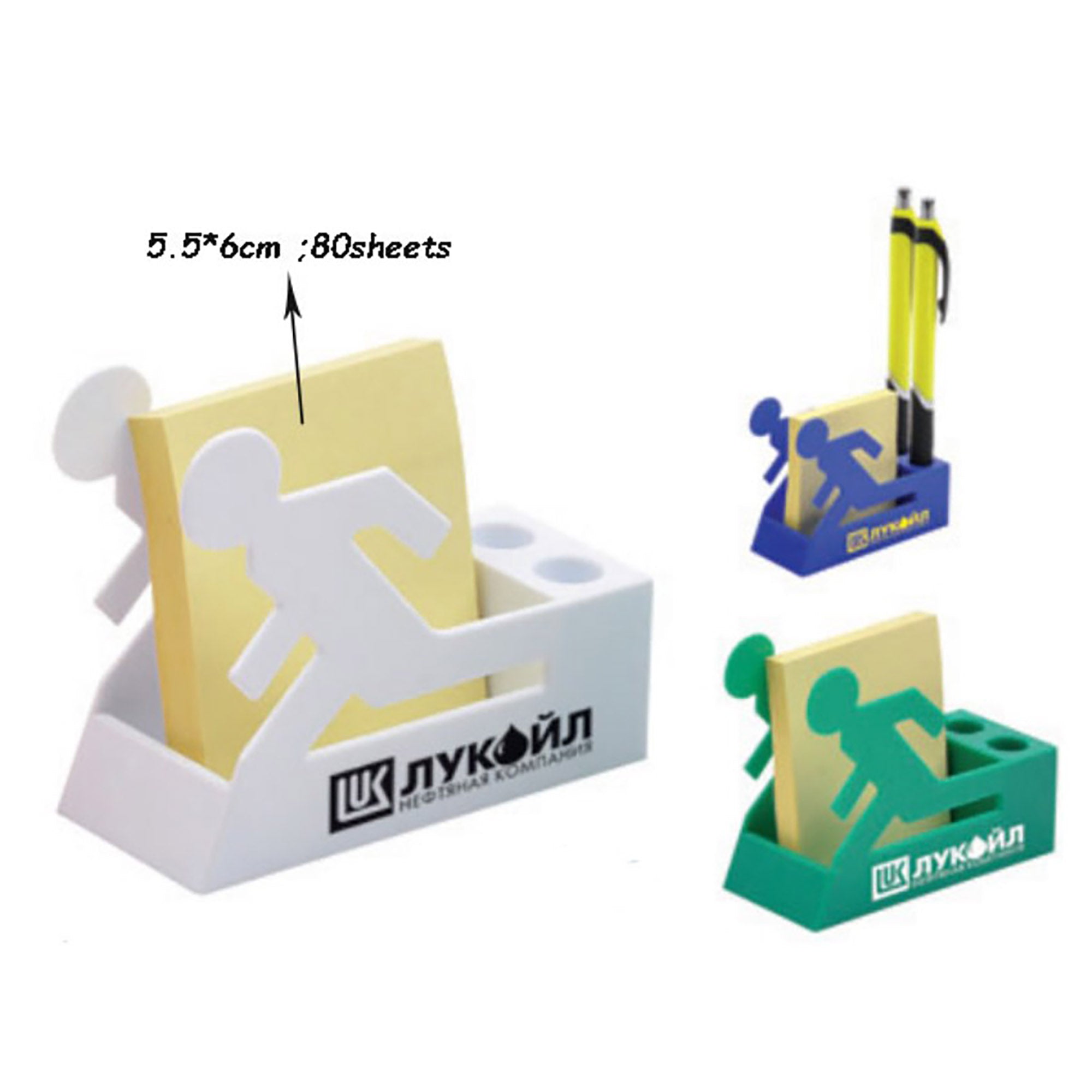 Pen Holder with Memo Pad DS479