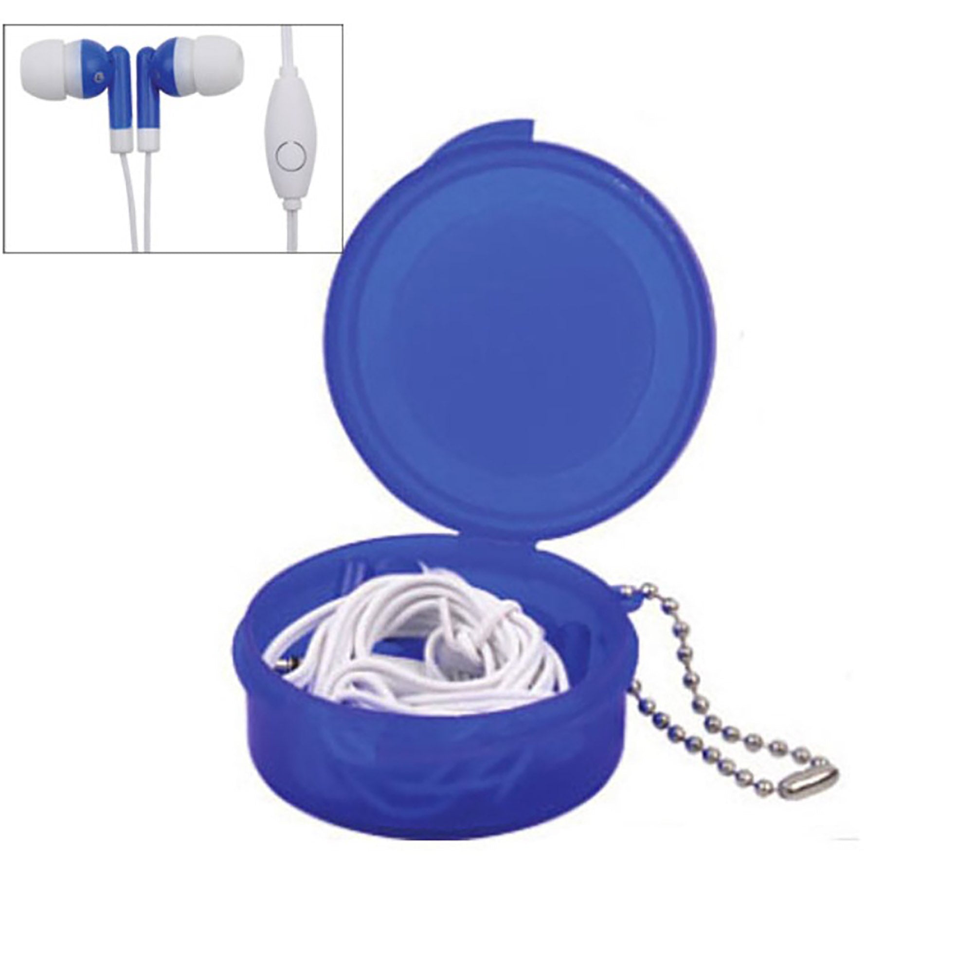 Earbuds in Case with Keyring with Mic DS731A