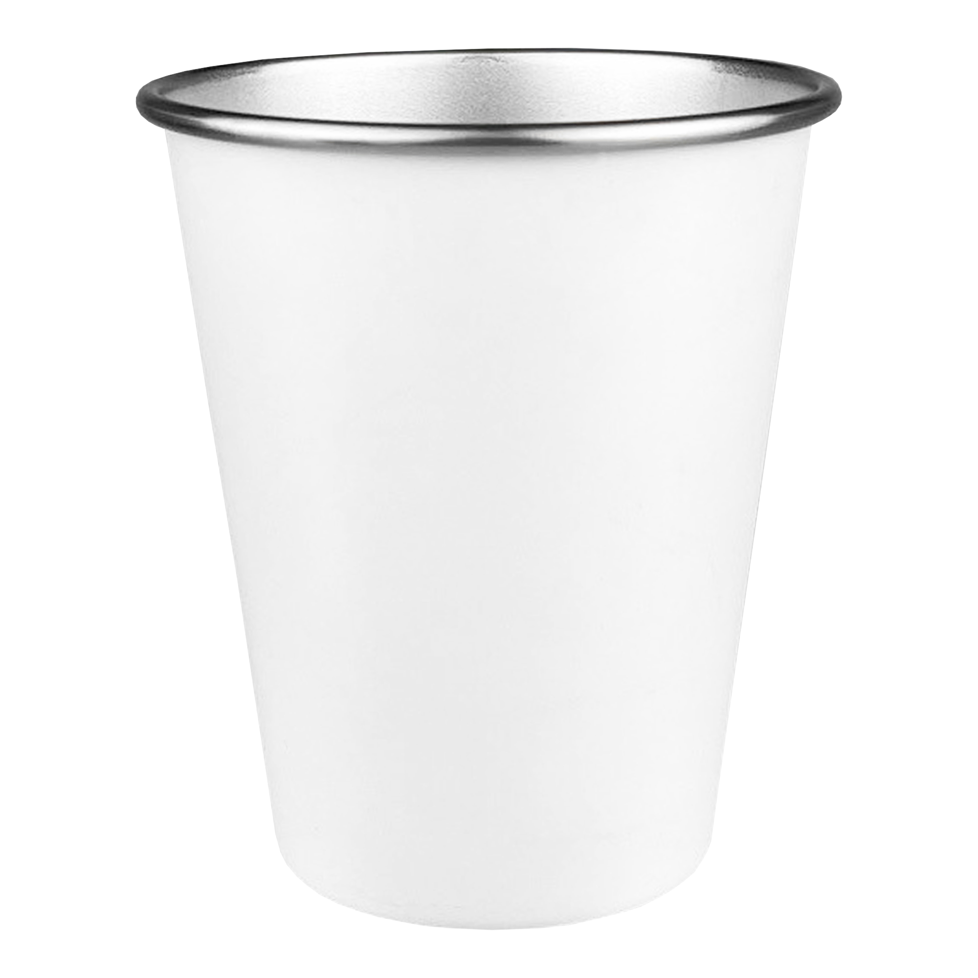 Metal Party Cup MS032 | White