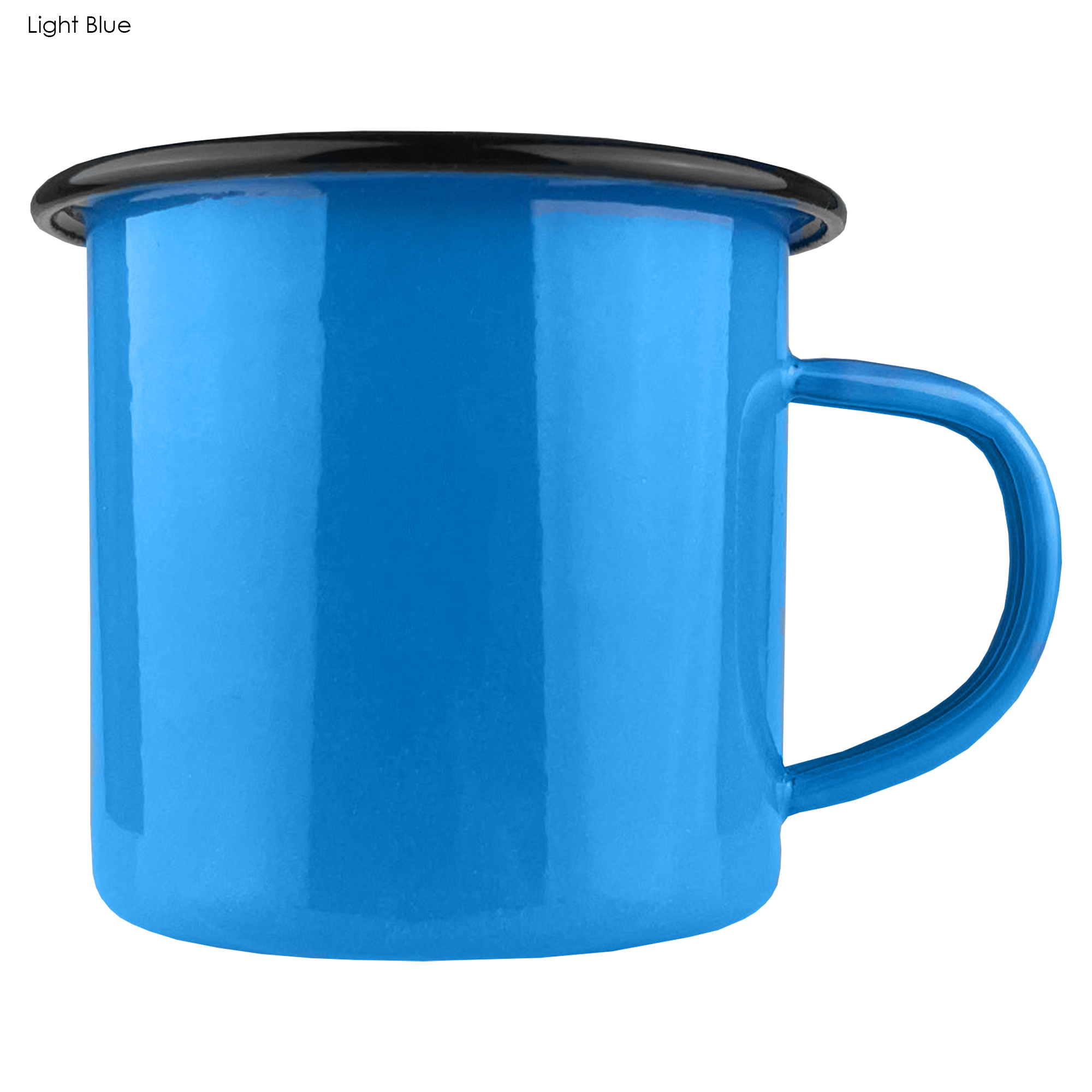 Enamel Camper Mug MS037 | Light Blue