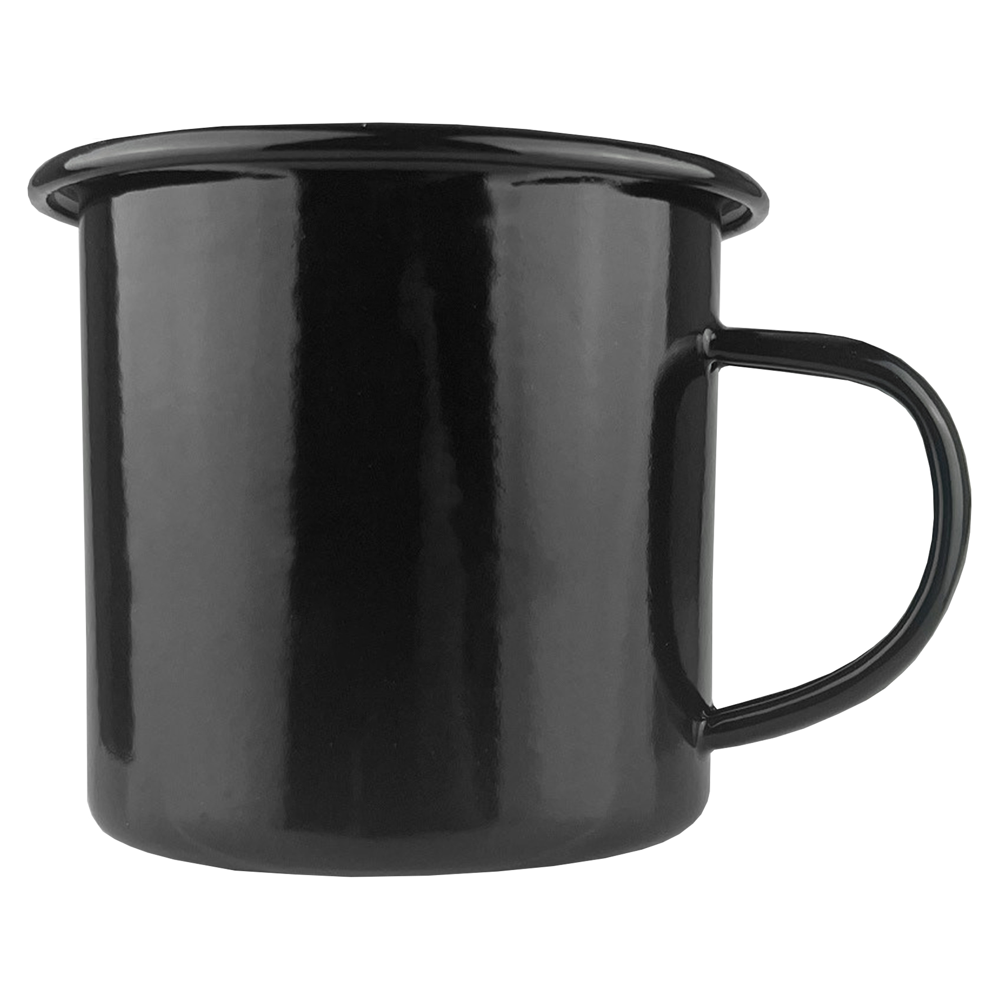 Enamel Camper Mug MS037 | Black