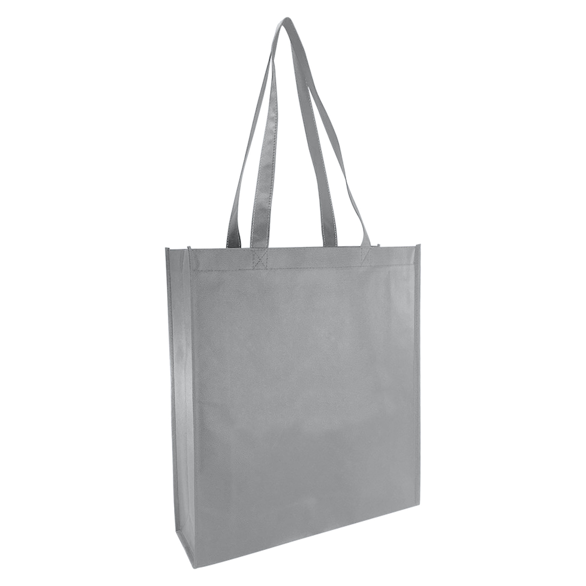 Non Woven Bag with Large Gusset NWB004 | Grey
