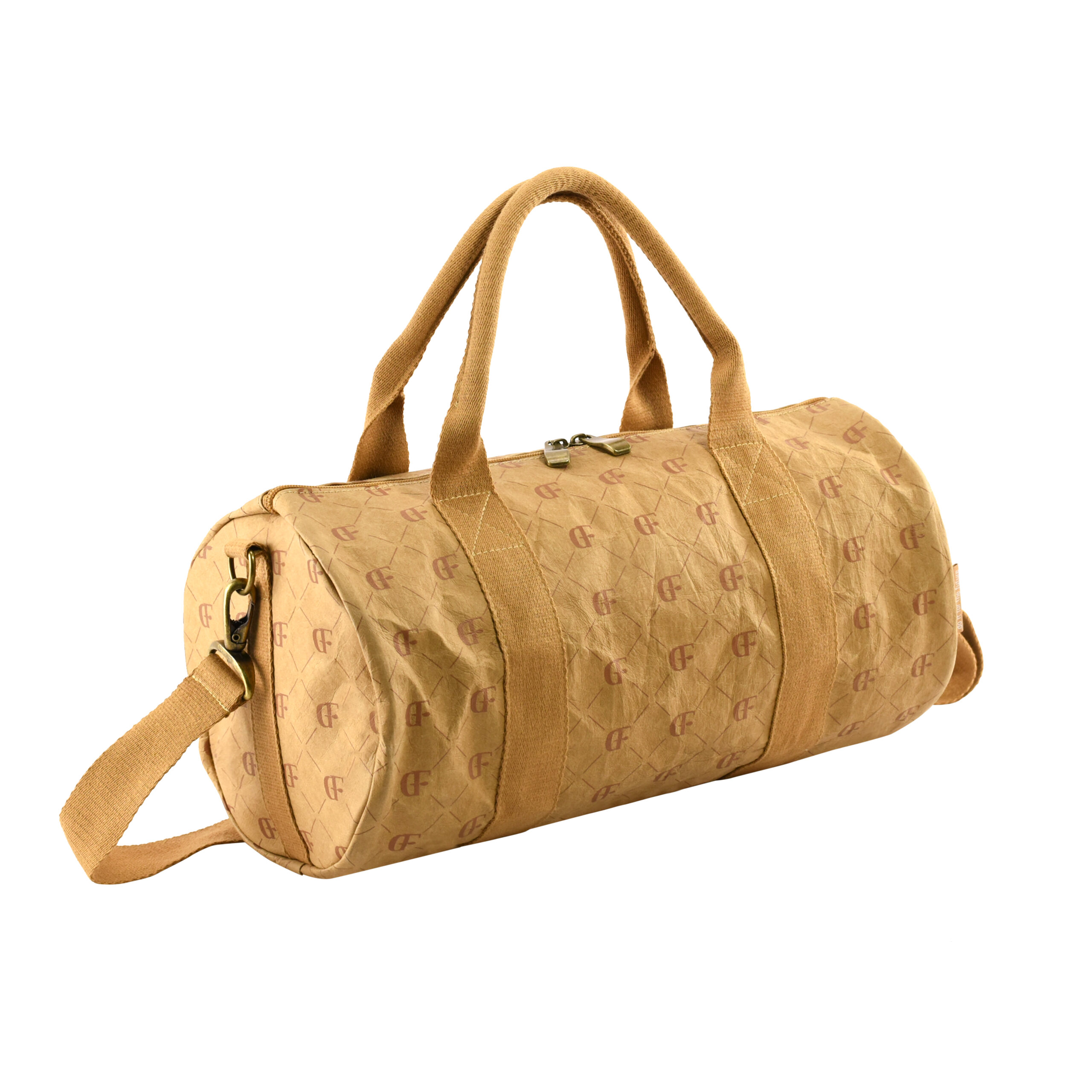 Manila Kraft Paper Duffle Bag PPB032 | Natural