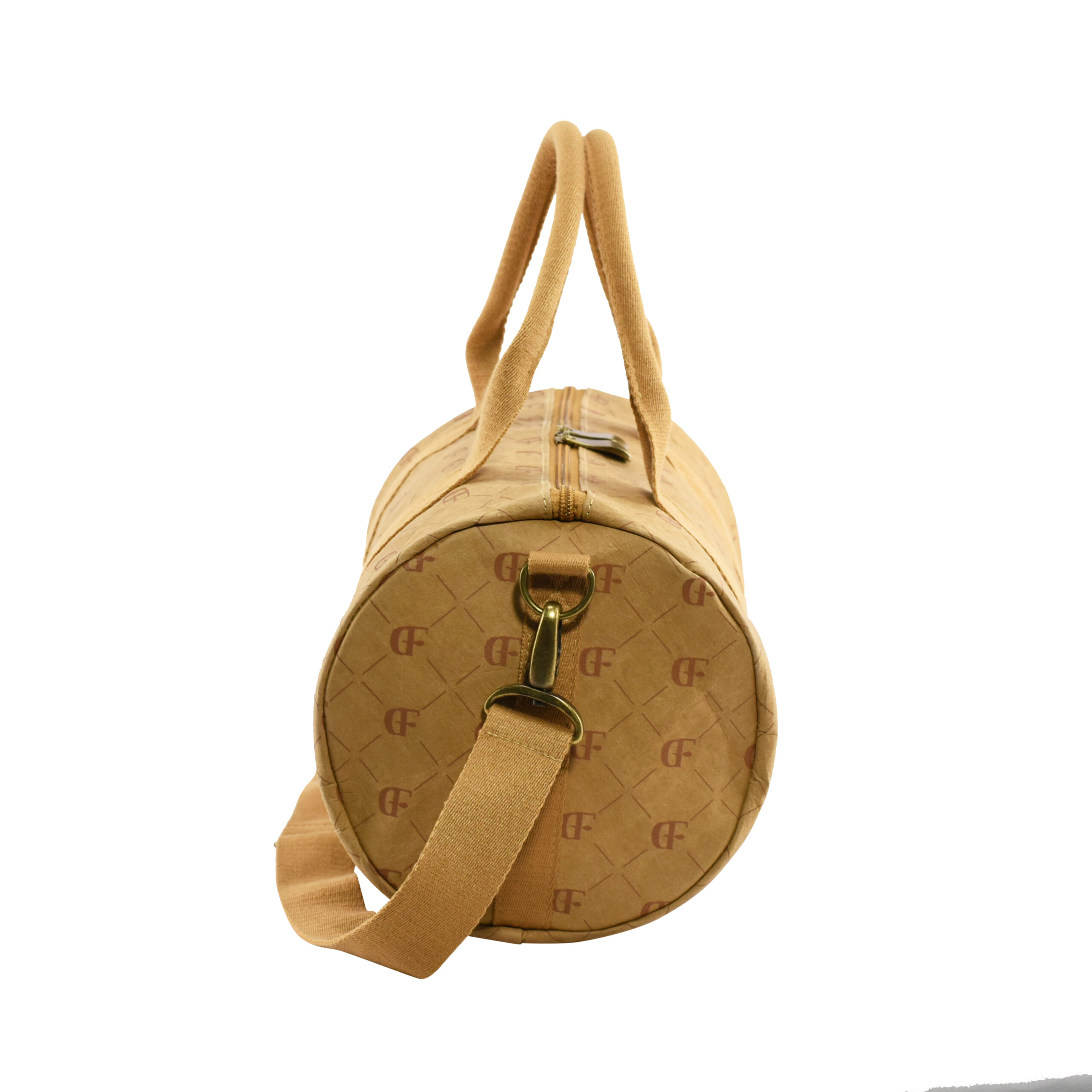 Manila Kraft Paper Duffle Bag PPB032 | Side