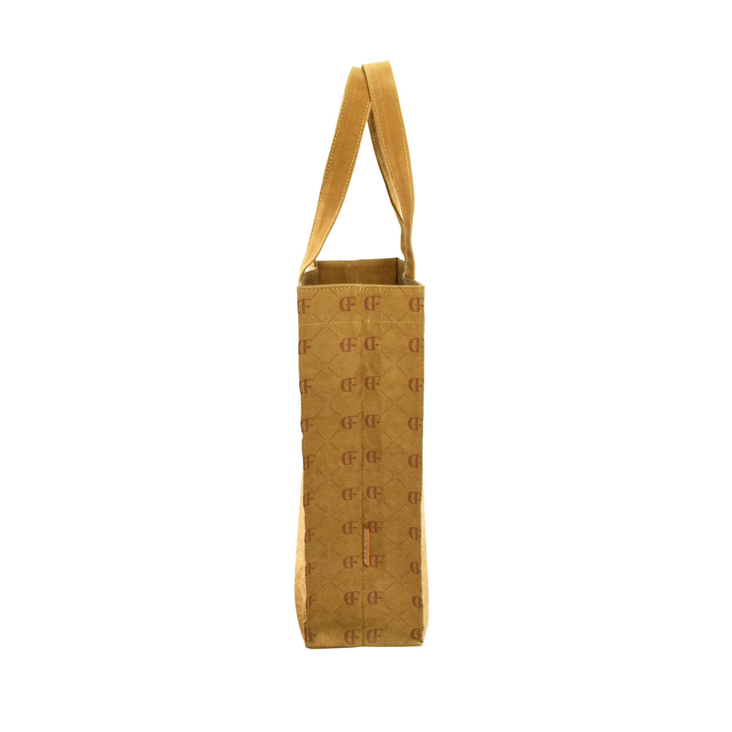 Amenda Kraft Paper Tote Bag PPB035 | Side