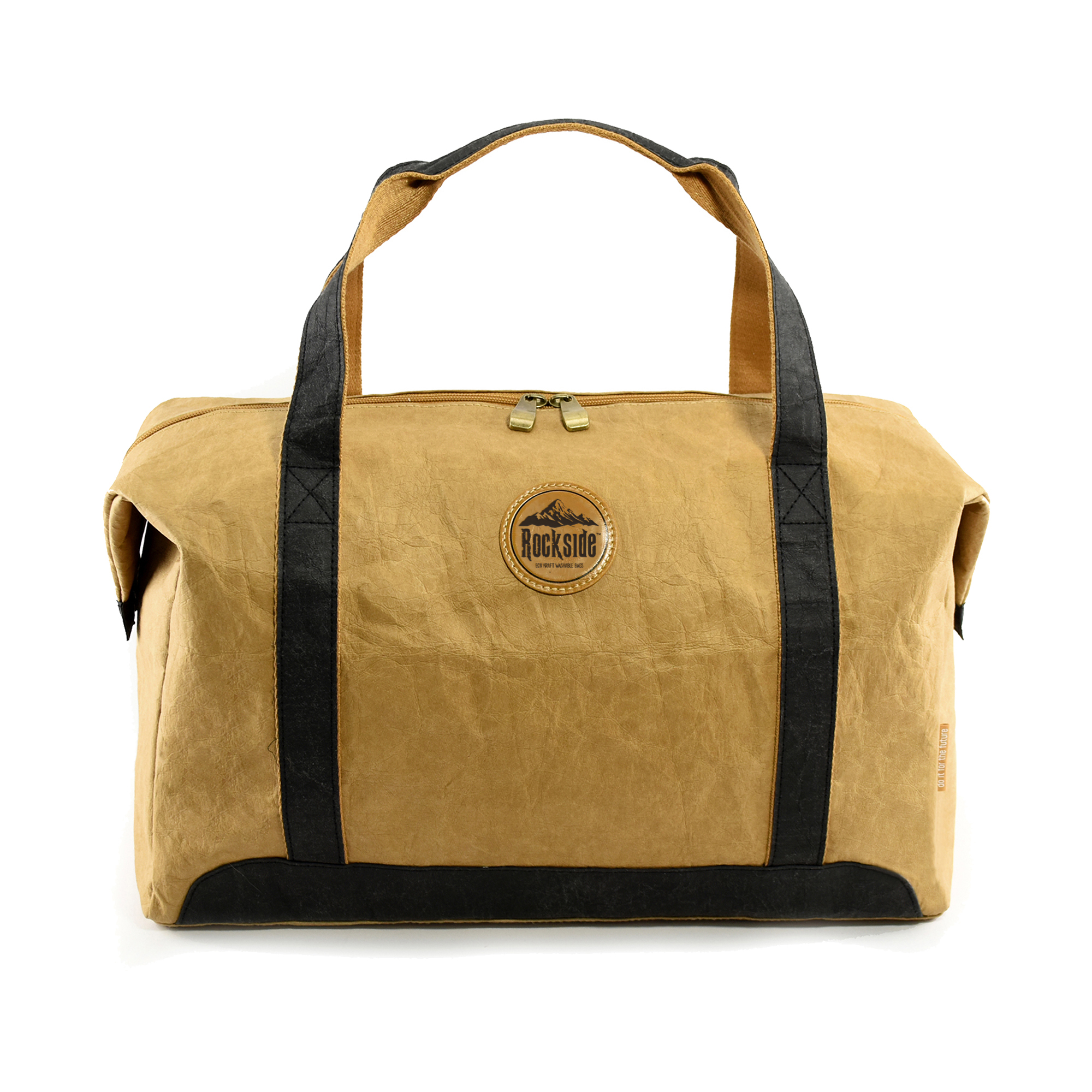 Joy Kraft Paper Travel Bag PPB039 | Natural