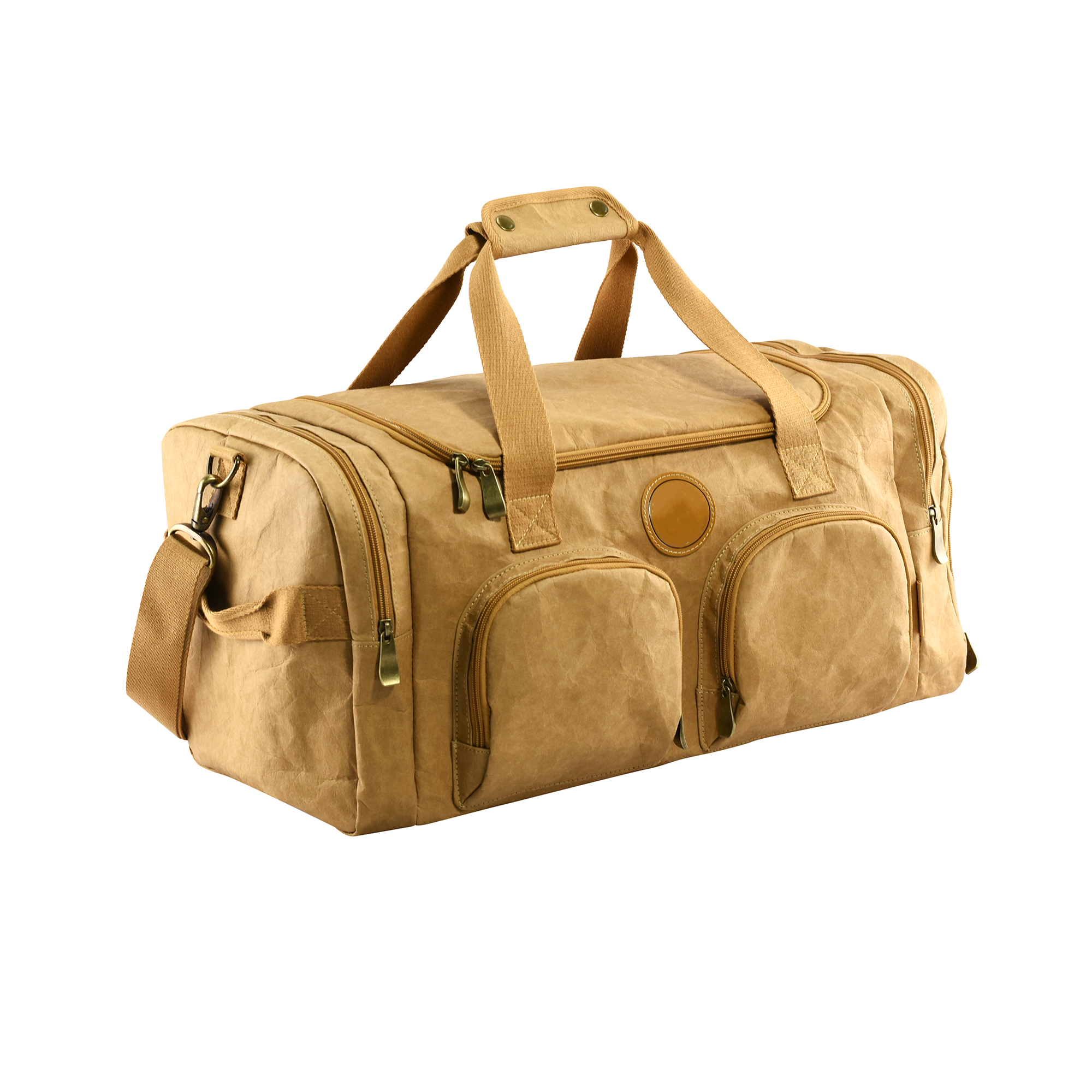 Wales Kraft Paper Duffle Bag PPB041 | Natural