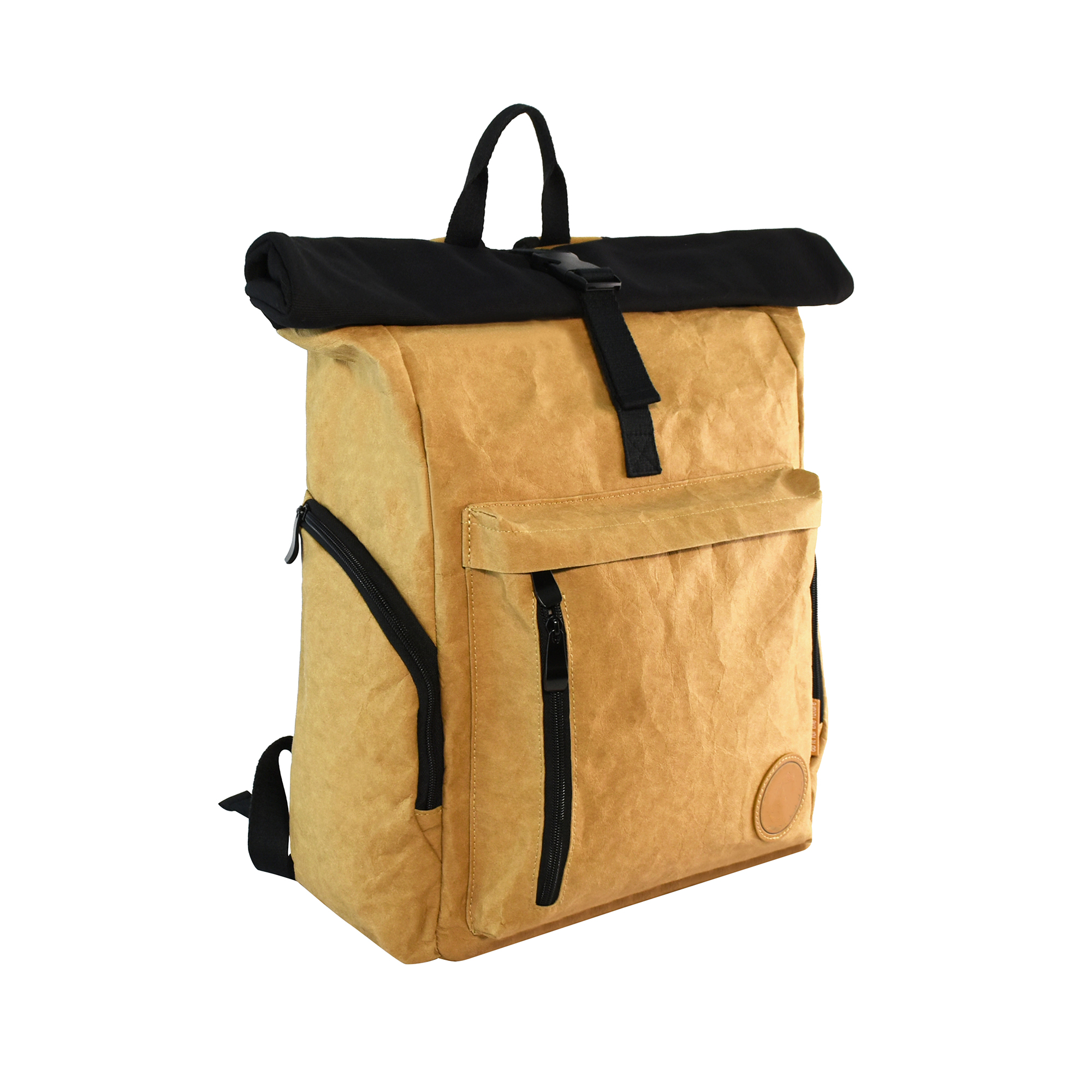 The Lake Kraft Paper Laptop Backpack PPB049 | Natural