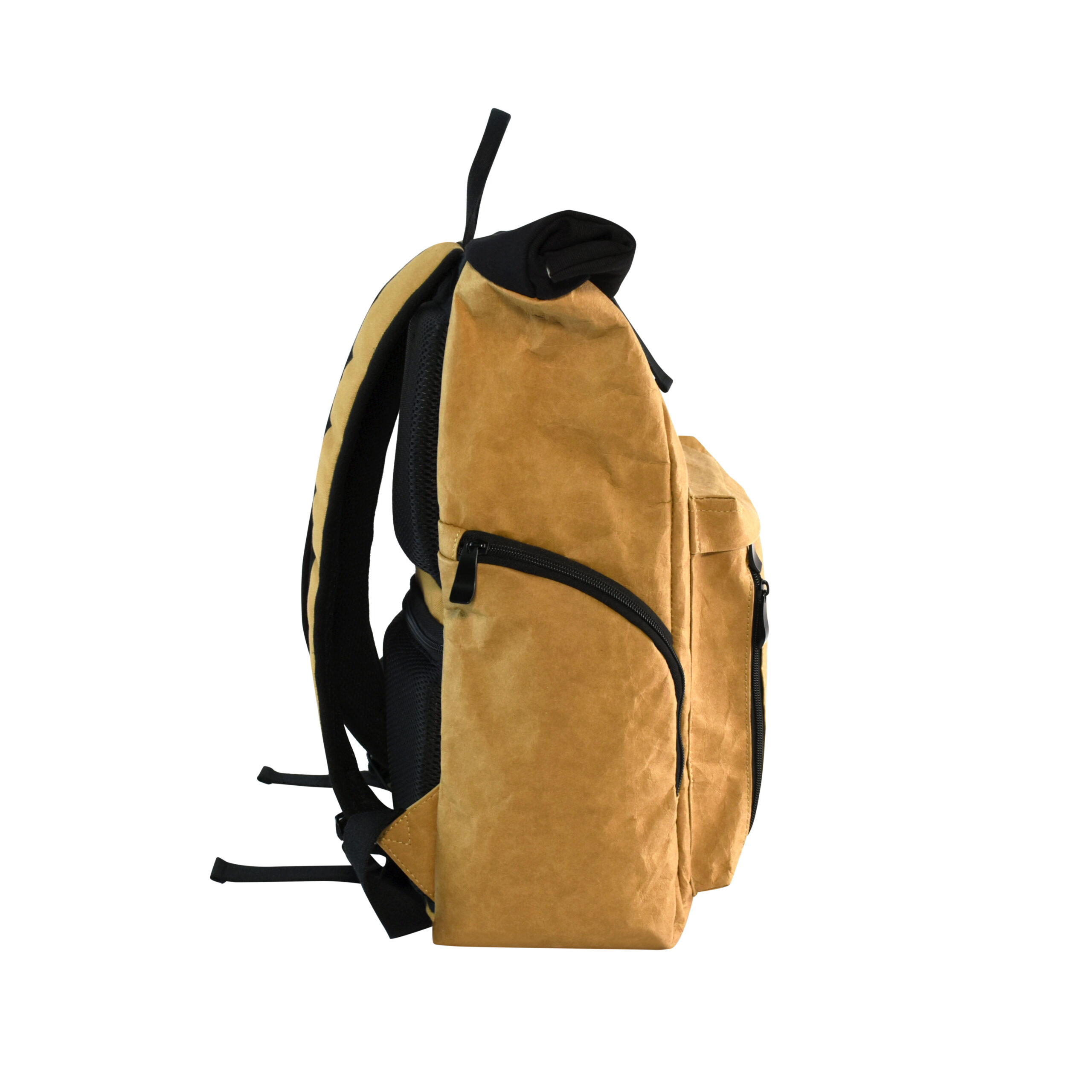 The Lake Kraft Paper Laptop Backpack PPB049 | Side