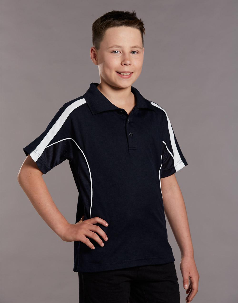 Kids TrueDry Fashion Short Sleeve Polo PS53K