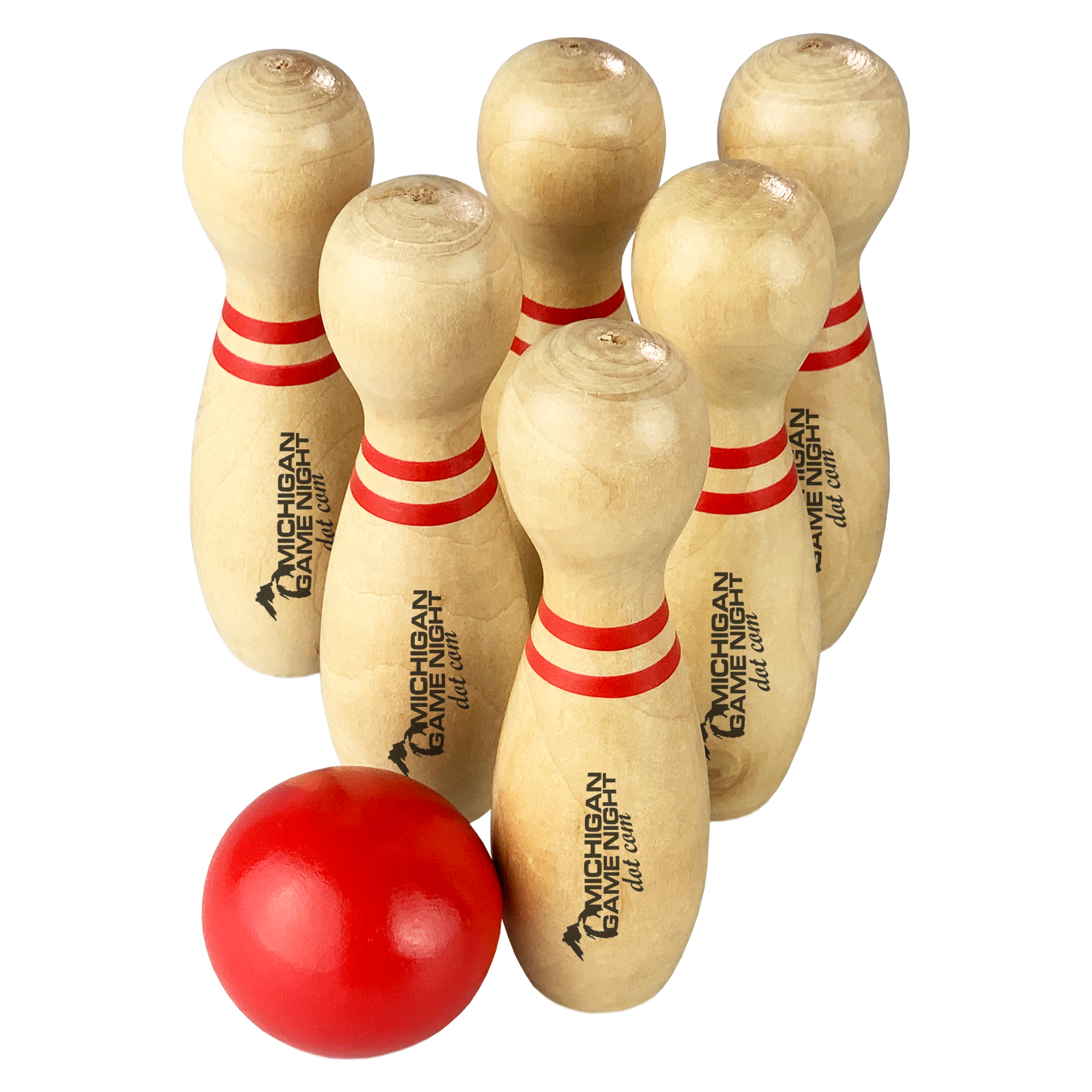 Wooden Bowling Set PT001