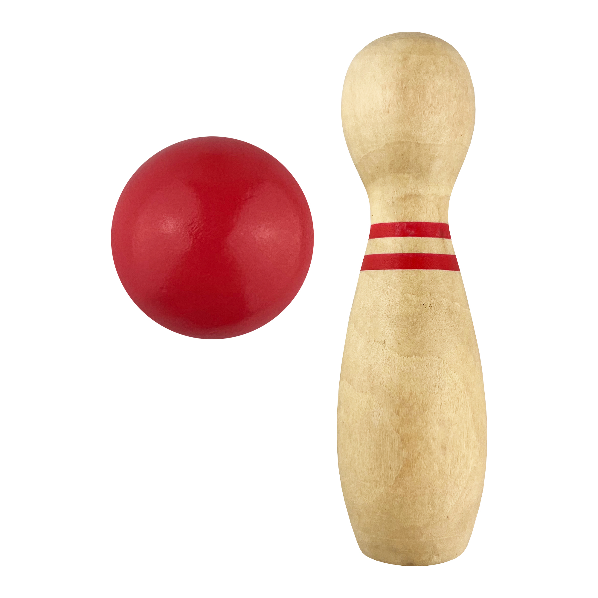 Wooden Bowling Set PT001 | Natural