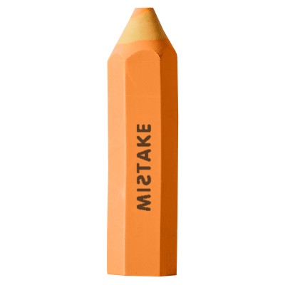 Pencil Shaped Rubber Eraser RB002