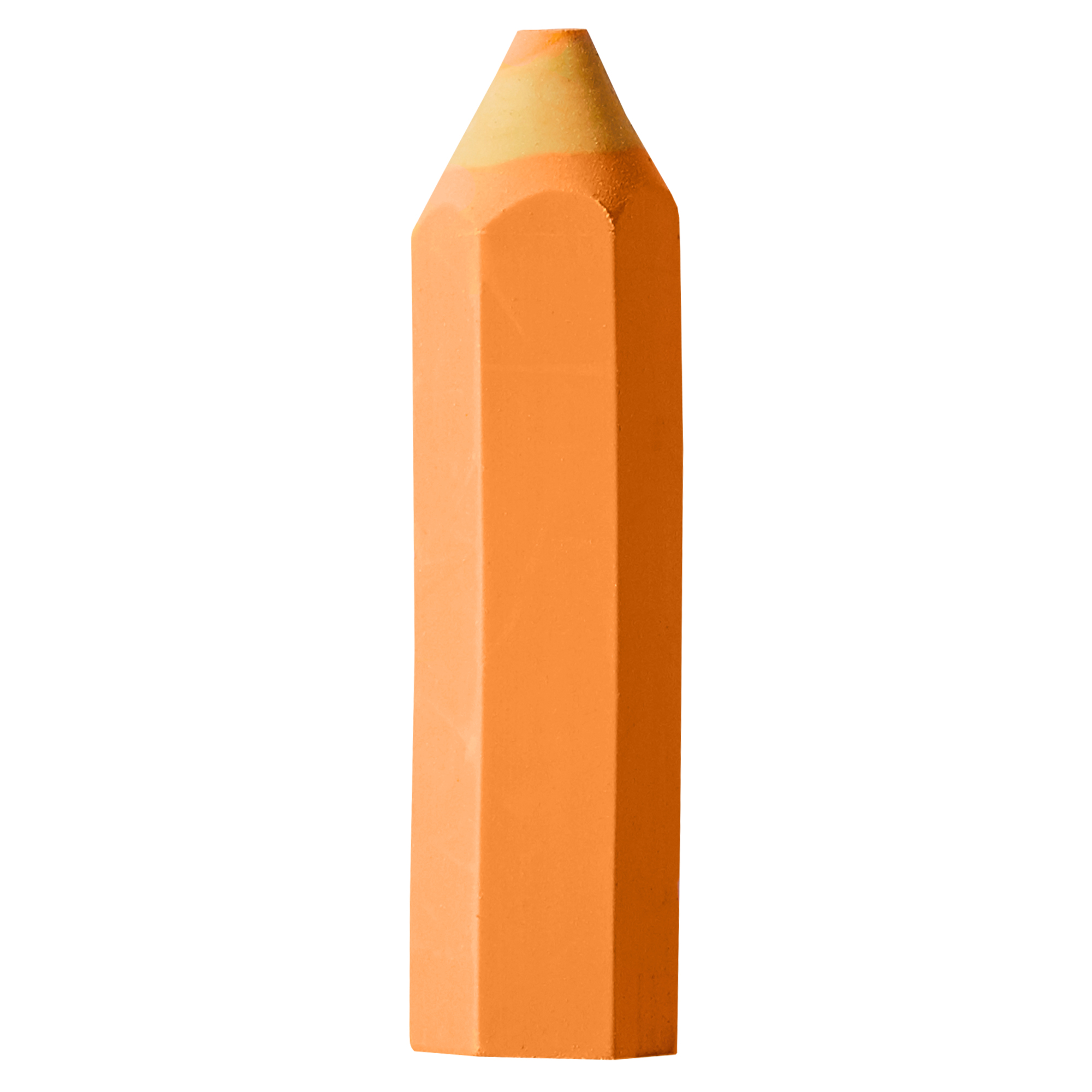 Pencil Shaped Rubber Eraser RB002 | Orange