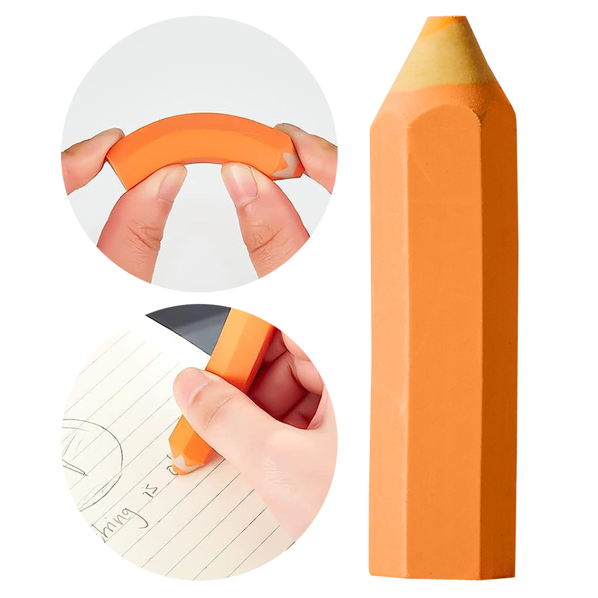 Pencil Shaped Rubber Eraser RB002 | Feature