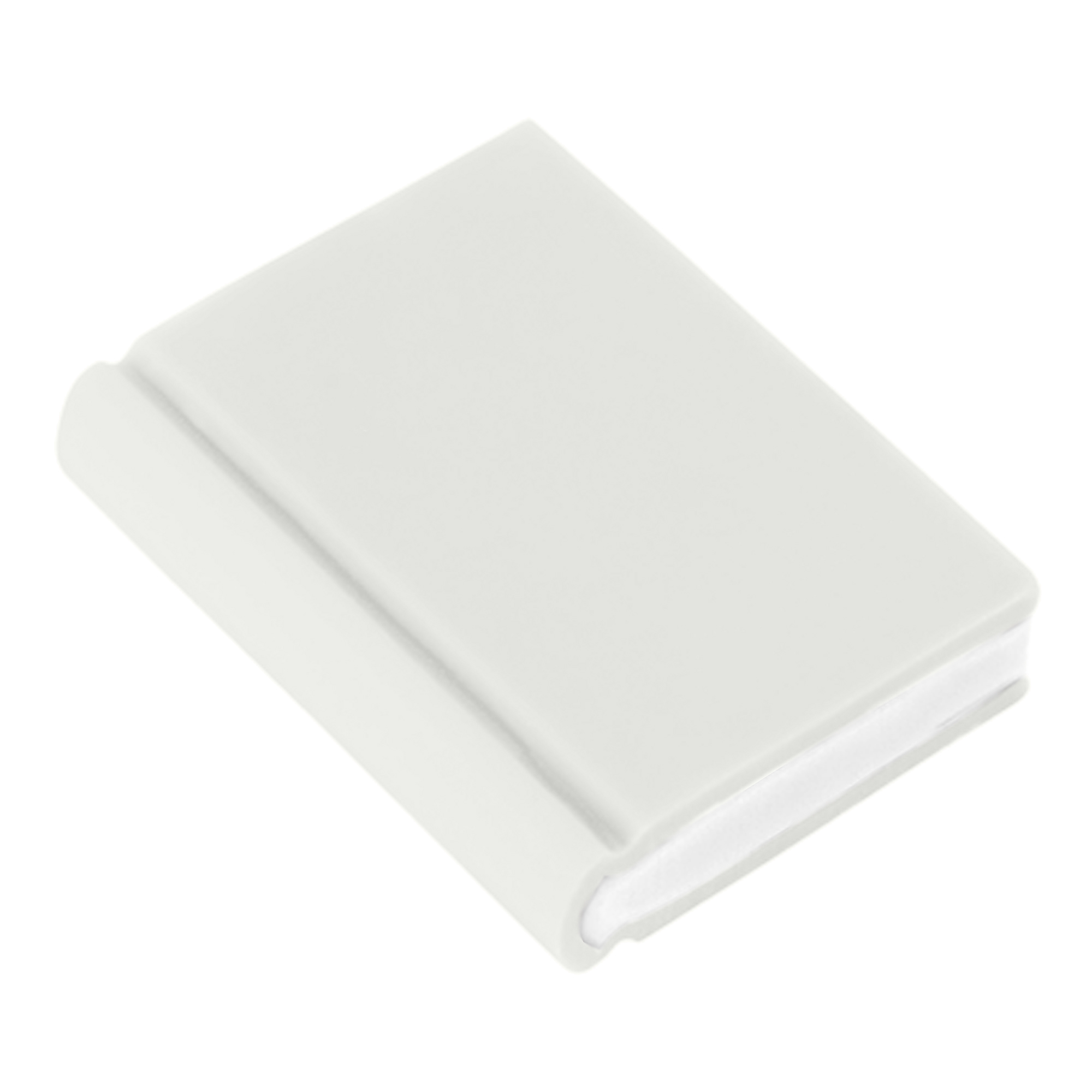 Book Shaped Rubber Eraser RB006 | White