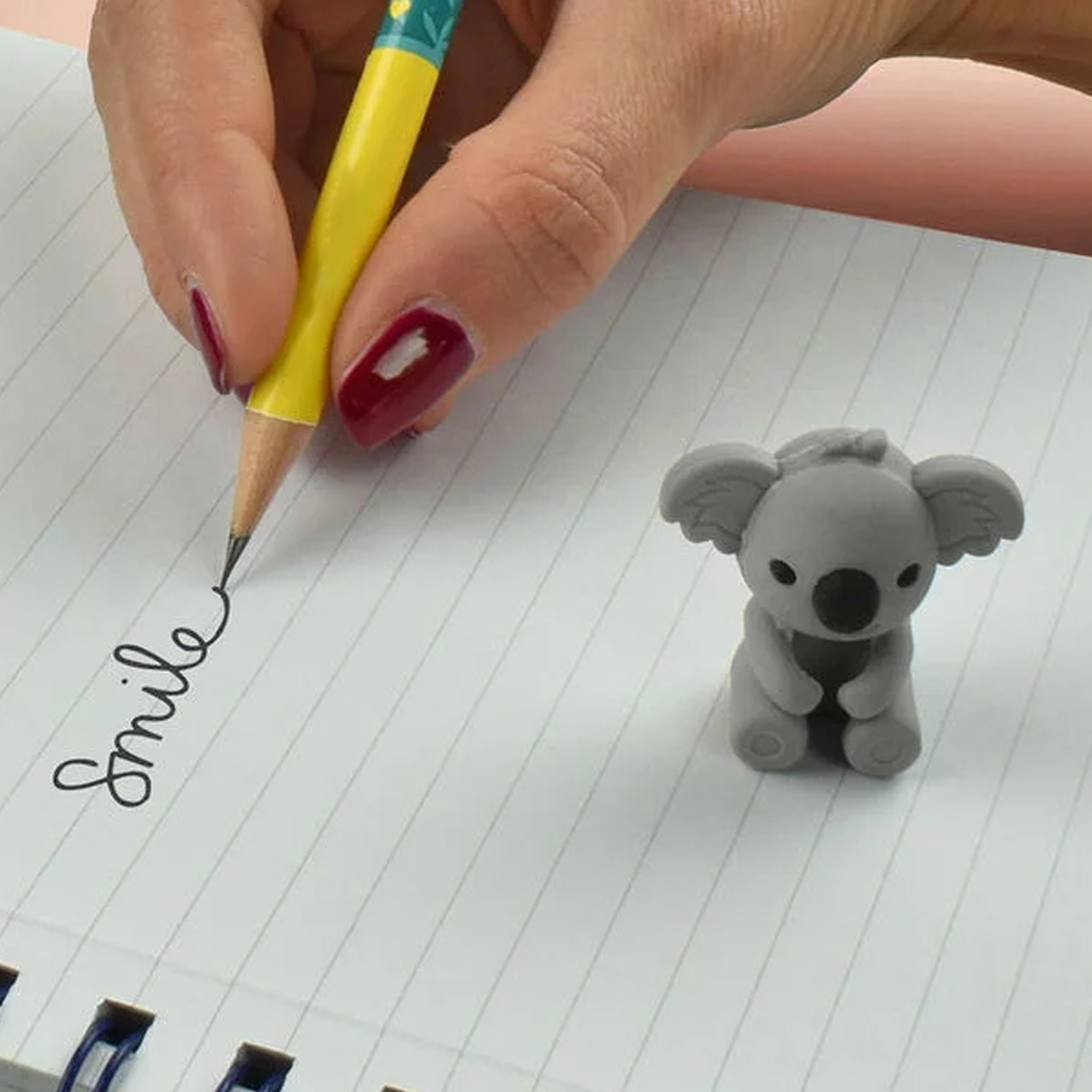 Koala Pencil-Top Rubber Eraser RB007 | Feature
