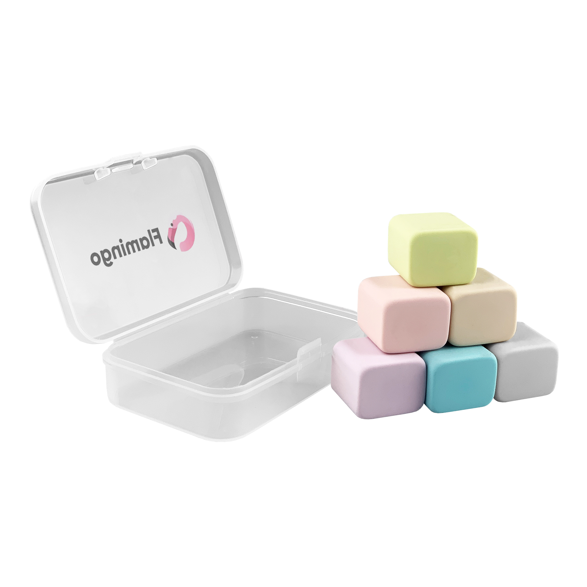 Happy Cube Rubber Eraser Set RB008