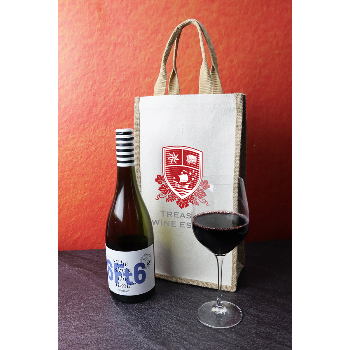 Jute Double Wine Bag RB309