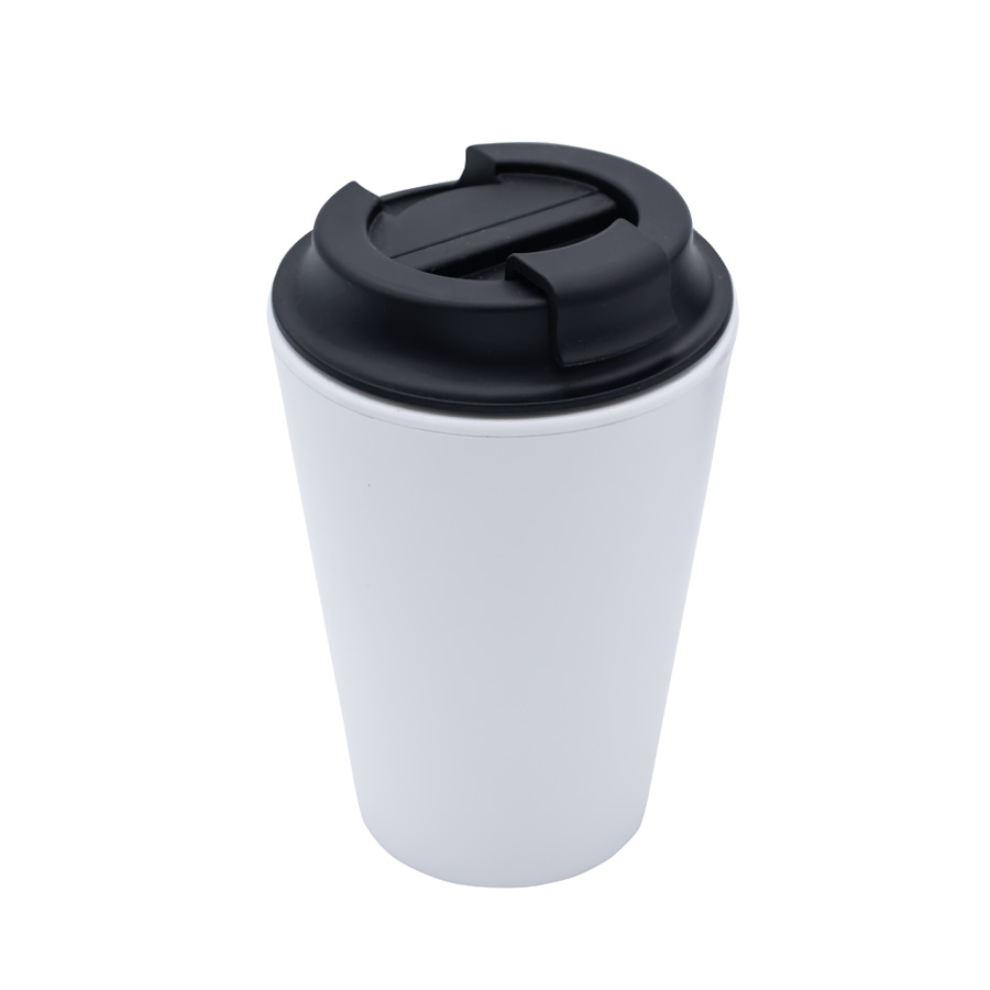 Pacino Recycled PP 350mL Coffee Mug S403 | White