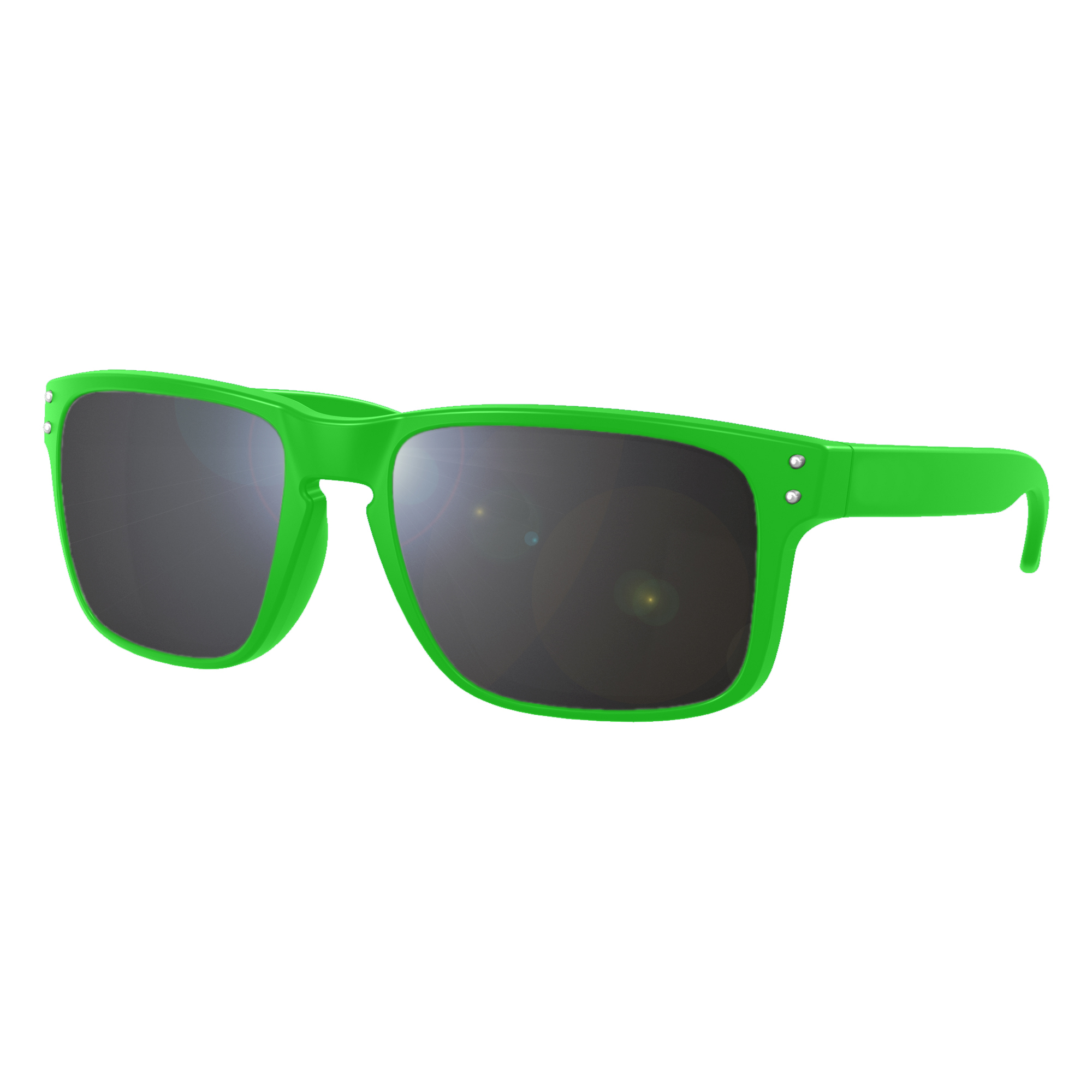 Geo RPET Sunglasses SG003 | Bright Green