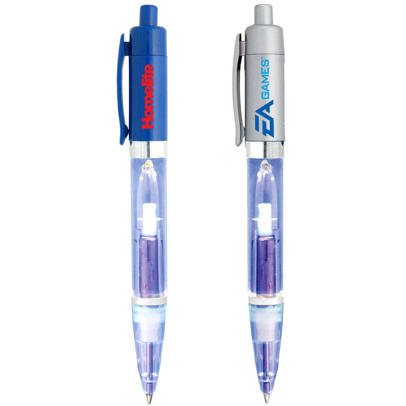 | Silver with Blue Light or Blue with Blue Light