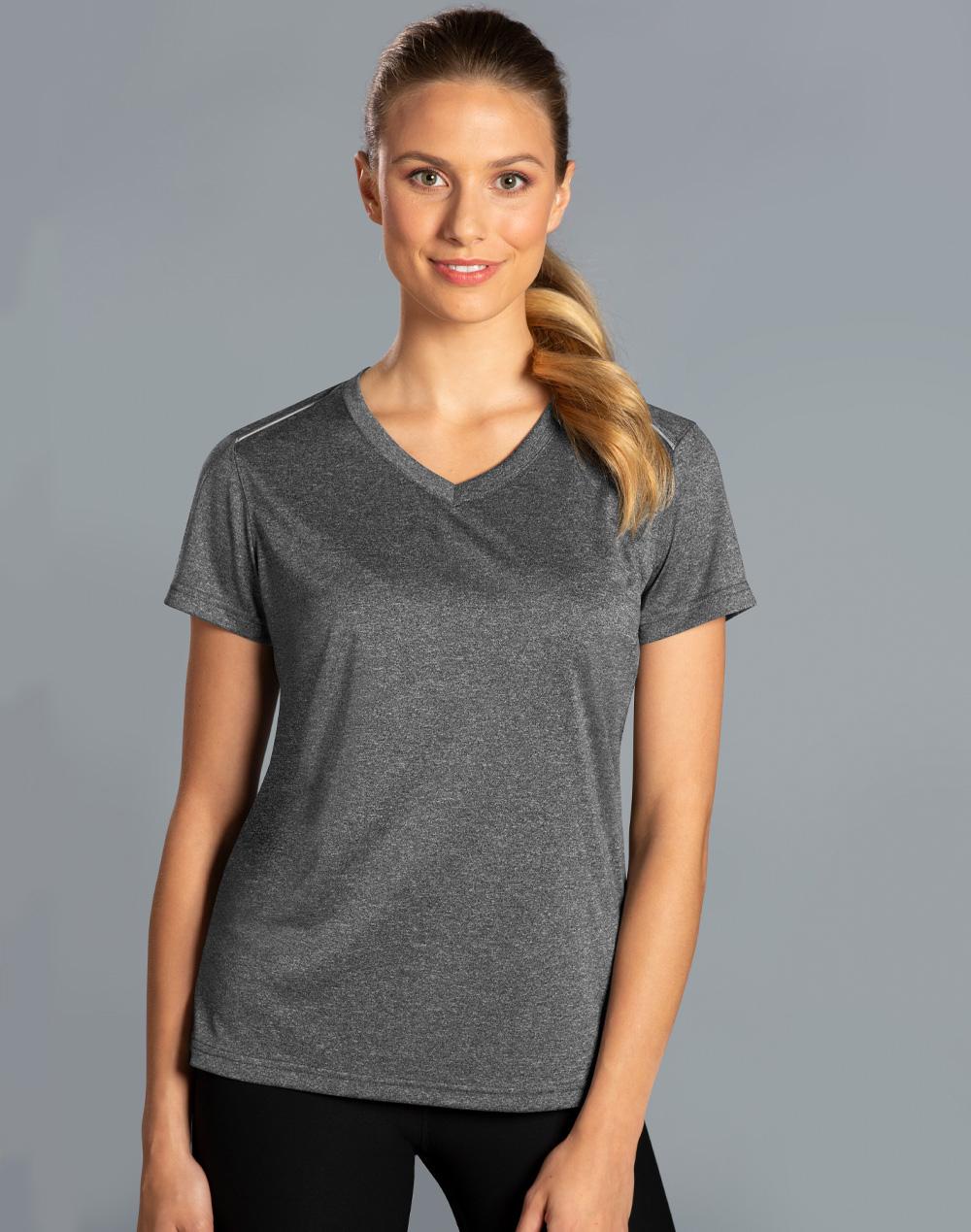 Ladies RapidCoolTM Cationic Short Sleeve Tee Shirt TS46
