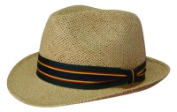 Fedora Style String Straw Hat H4287